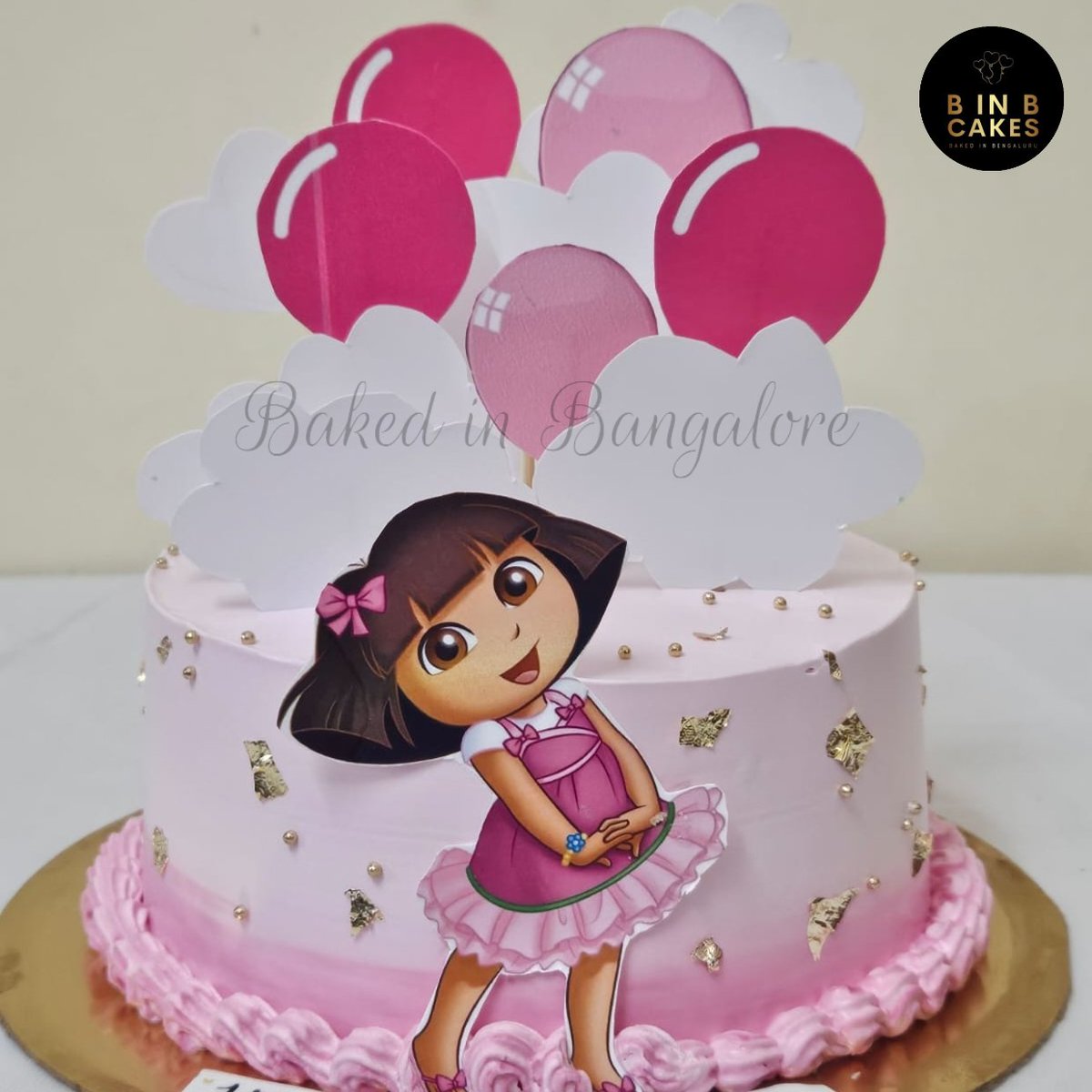 bakedinbangalor's tweet image. Explore the delightful layers of our Dora Cake, where fluffy sponge meets luscious cream and vibrant flavors. This cake is designed to bring joy to your celebrations, making every moment a sweet memory. 👧🐒

bakedinbangalore.in

#cakegram #desserttime #cakeboss #dessert