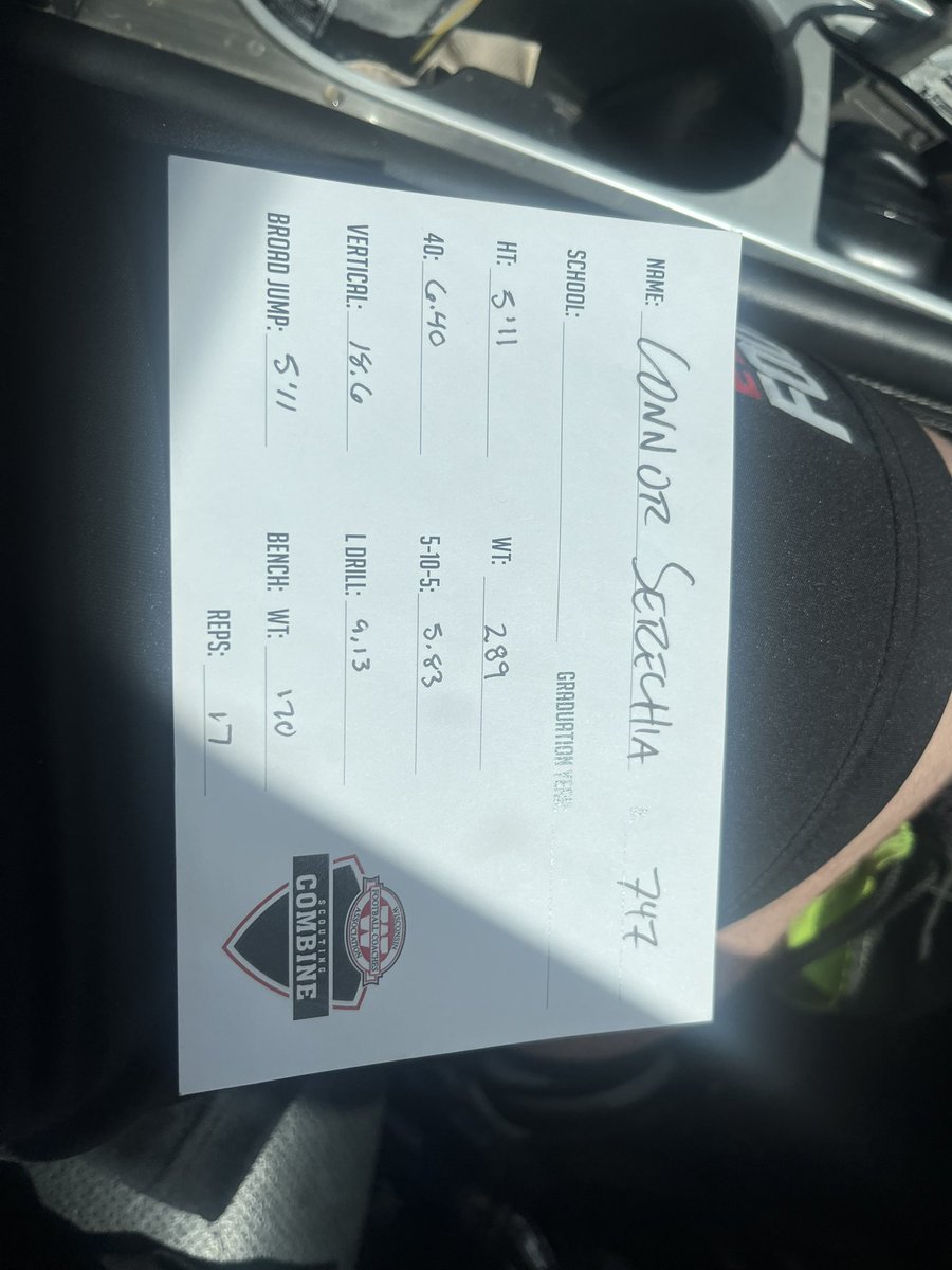 Connor Serechia (@serechia11328) on Twitter photo Had a great time at the WFCA combine in waukesha today!! A lot of room for improvement, I can’t wait be back next year stronger and faster <a href="/CoachGrig_NCSA/">Coach Grignon</a> <a href="/travisWSN/">Travis Wilson</a> Had a great time at the WFCA combine in waukesha today!! A lot of room for improvement, I can’t wait be back next year stronger and faster <a href="/CoachGrig_NCSA/">Coach Grignon</a> <a href="/travisWSN/">Travis Wilson</a>