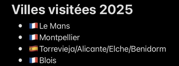 Objectif remplir la liste