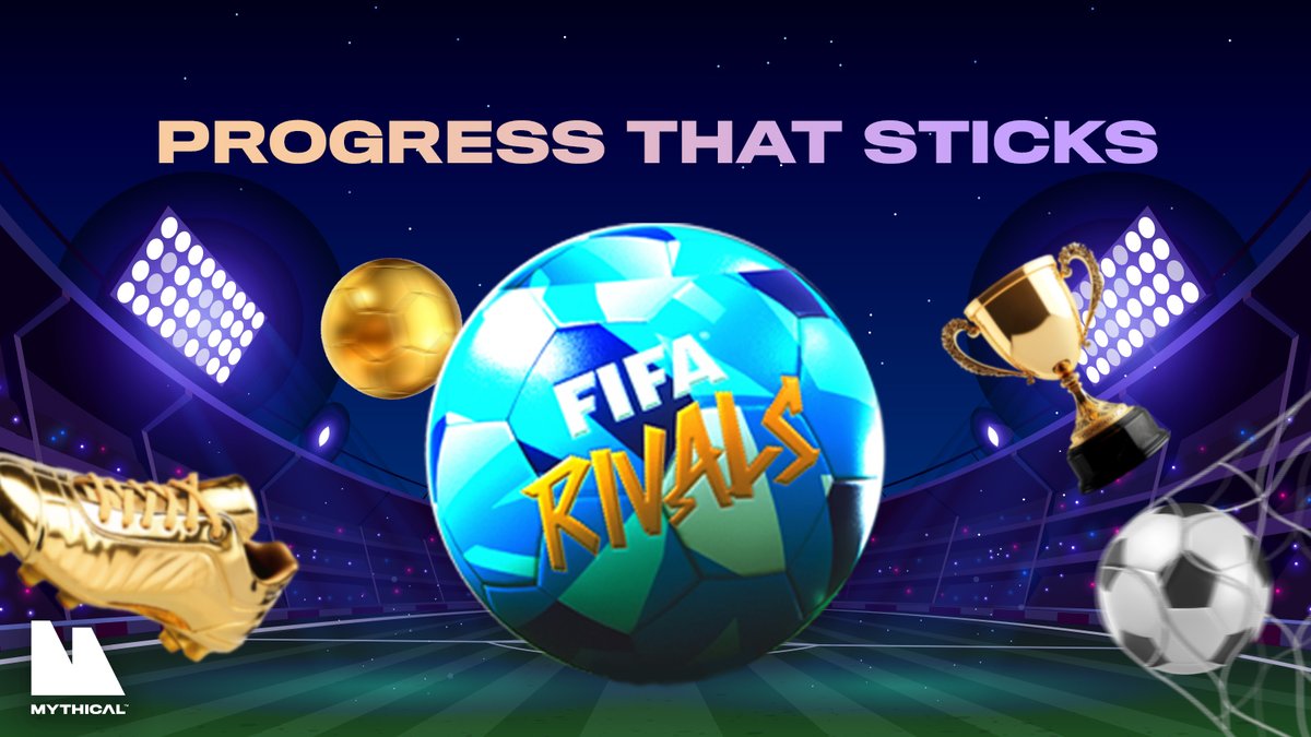 Mythical Games (@playmythical) on Twitter photo Football gaming is entering a new era ⚽️
<a href="/FIFARivals/">FIFA Rivals</a> brings real digital ownership to the pitch, your squad stays yours. No resets, no lost progress, no starting over.
Just pure competition and real rewards! That's what FIFA Rivals will bring to your mobile screen this summer. Football gaming is entering a new era ⚽️
<a href="/FIFARivals/">FIFA Rivals</a> brings real digital ownership to the pitch, your squad stays yours. No resets, no lost progress, no starting over.
Just pure competition and real rewards! That's what FIFA Rivals will bring to your mobile screen this summer.