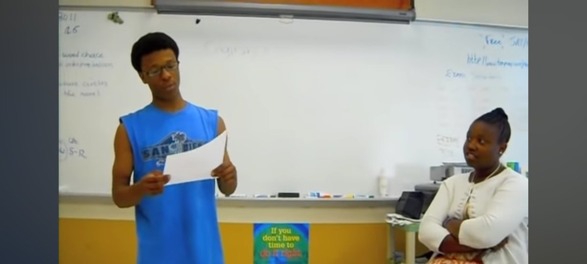 ibhdtfanz's tweet photo. Watch Season 1: "Ep.8 | Teacher Romance" on #iBeenHereDoneThat Starring: Tékiah &amp; more!
https://t.co/W4YEzDnKaX   
Subscribe: https://t.co/JfB2GS9ntl   
Follow: https://t.co/qZCqxsaF4K
IG: @iBHDTFanz @ mytekpro
#Acting #HighSchool #GrowingUp #Afro #IndieFilm #YouTube #Youth https://t.co/AZfgDpubhk