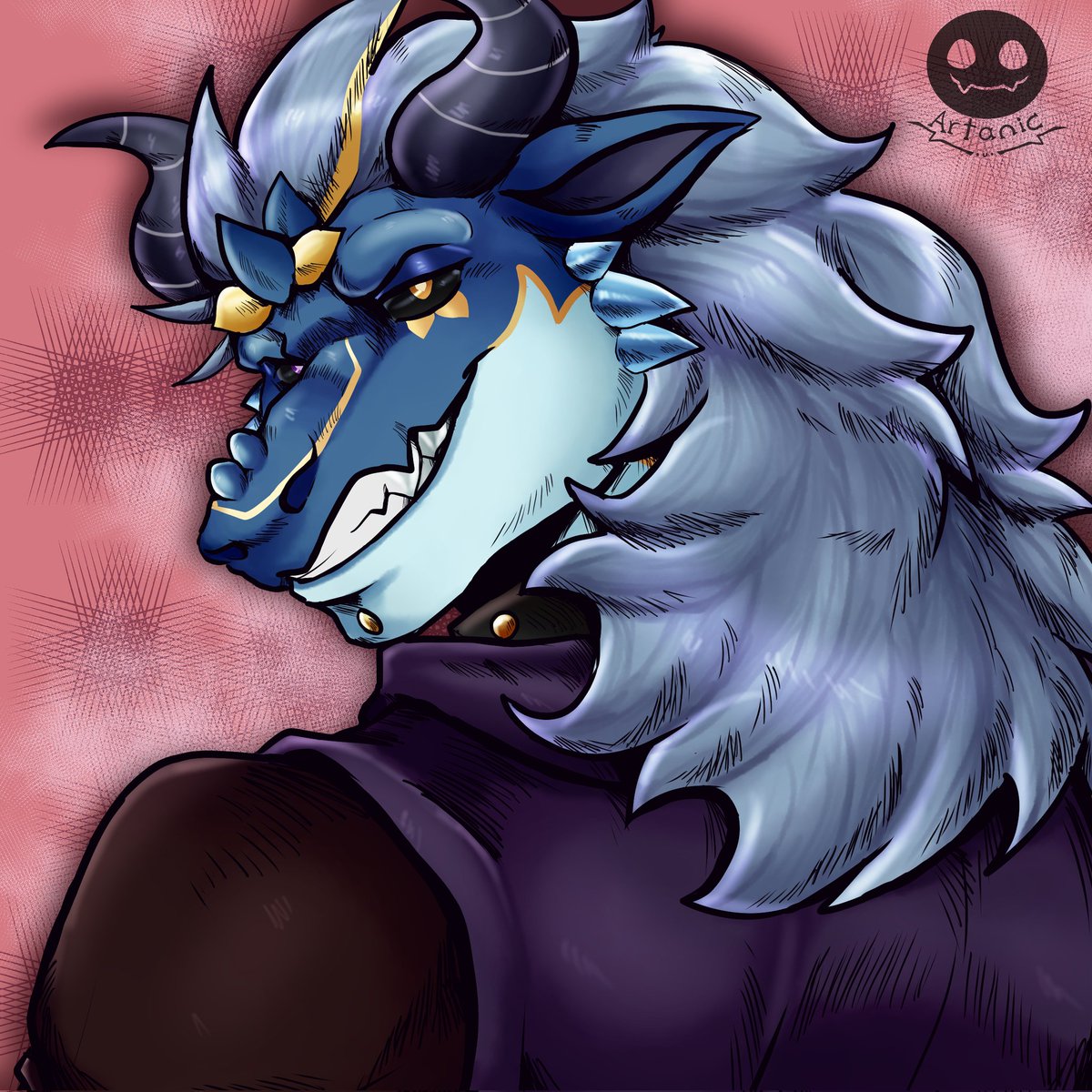 Artanic3's tweet photo. Comission for @lazergators  🐲✨

#furry #comission #furrycommission #furryfandom https://t.co/SrjyqJikVi