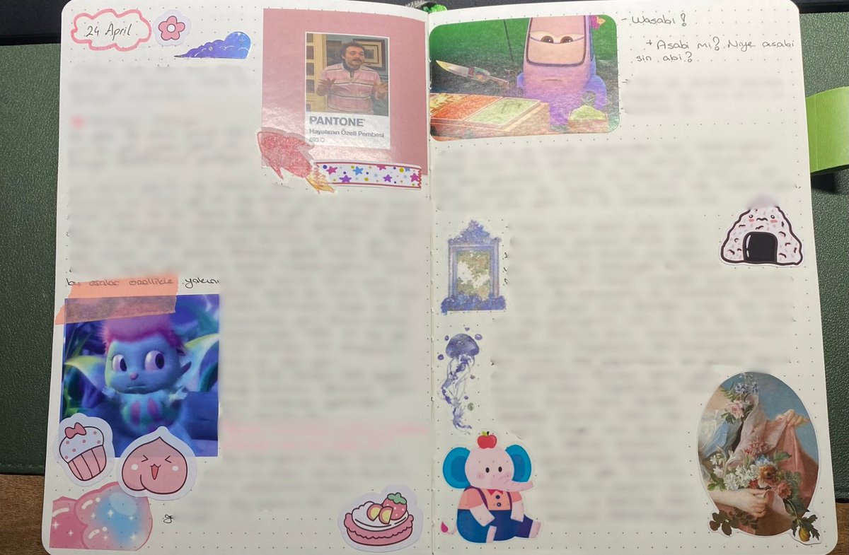 O kadar keyfim yoktu ki sadece bu kadar nisan ayı, mayısa da başlamadım bile