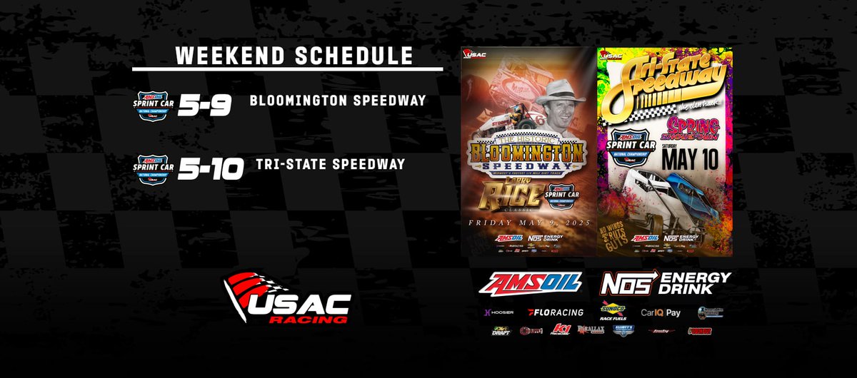 You're up next, southern Indiana! 😎

<a href="/BloomSpeedway/">Bloomington Speedway</a> || <a href="/TSS_Haubstadt/">Tri-State Speedway</a>