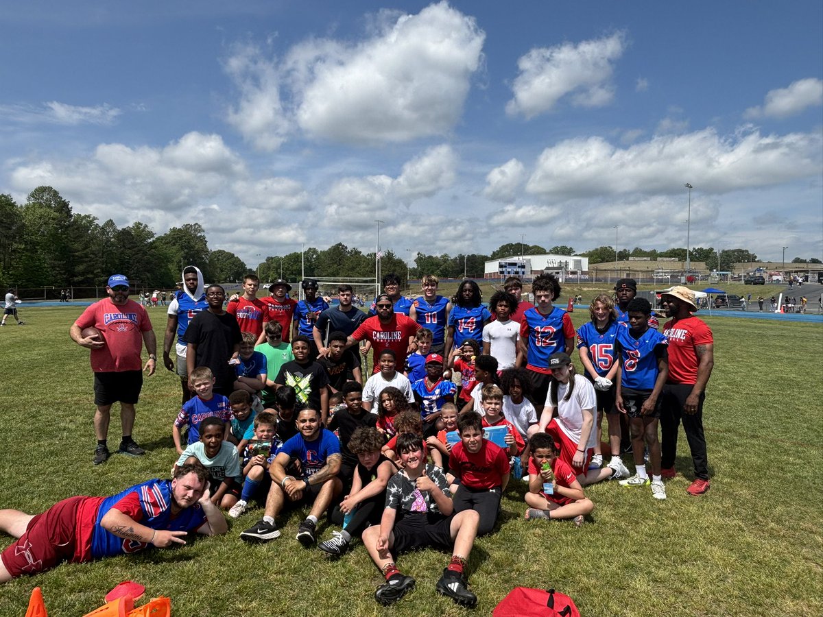 Cavalier Youth Football camp a big success❗️ Thank you to everyone that played a part in this event‼️⚔️ <a href="/cccavsfootball/">cccavsfootball</a> <a href="/kemarjah23/">Kj Conaway</a> <a href="/CoachTyy/">Tyler</a> <a href="/MoeBassfield/">Coach Moe</a> <a href="/SarahCalveric/">Sarah Calveric</a> <a href="/Fitbyky/">Kyaer Lee</a>
