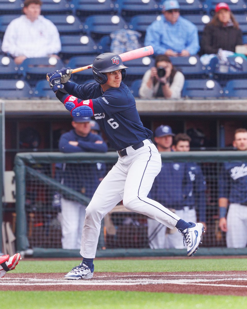 LibertyBaseball's tweet image. T9: Landon Scilley with his 4th home run of the season. Flames trail 8-7.