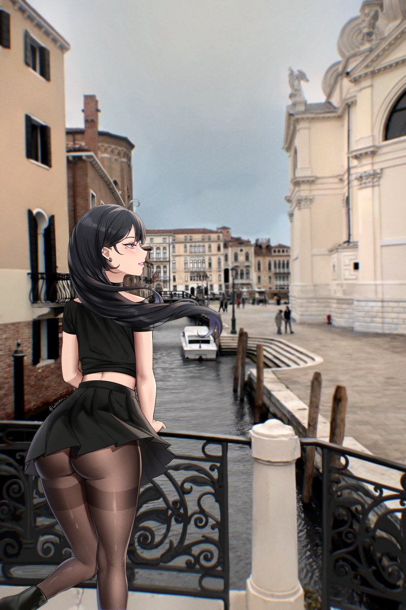 I went to Italy and I didn't know it'd be that windy 🥹