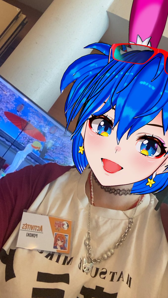 Ponoki_Chan's tweet photo. Ça y est premier jour fini ✅ c’était super cool de revoir du monde, de la commu, des copaings etc \o/ et de faire toujours découvrir le Vtubing aux visiteurs !
Hâte d’être à demain pour la suite !
#jonetsu #vtuber #vtuberfr https://t.co/hm4gldcvyX