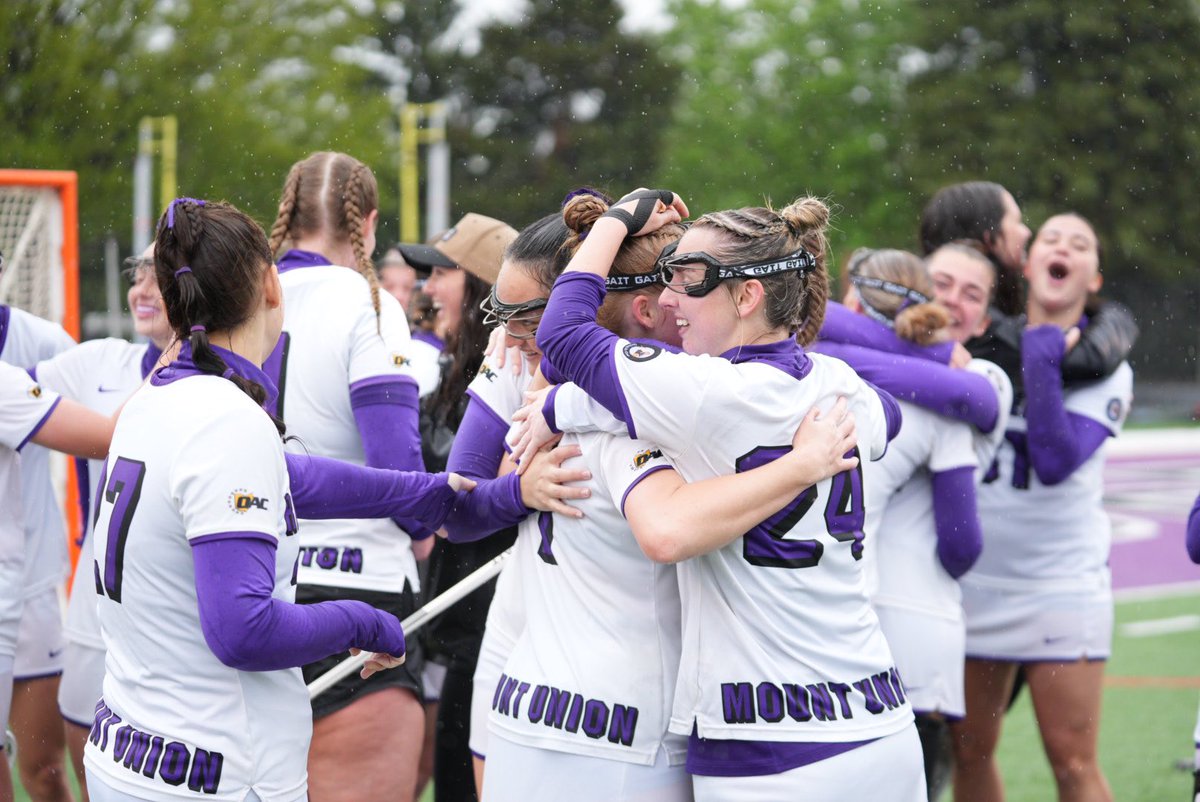 🏆OAC CHAMPIONS 🏆
Your 2025 OAC Women’s Lacrosse Tournament Champions! 

The first title since 2019 as Mount Union takes down John Carroll 13-8 one last time! #GoMountGo
📸: Alex Divitto