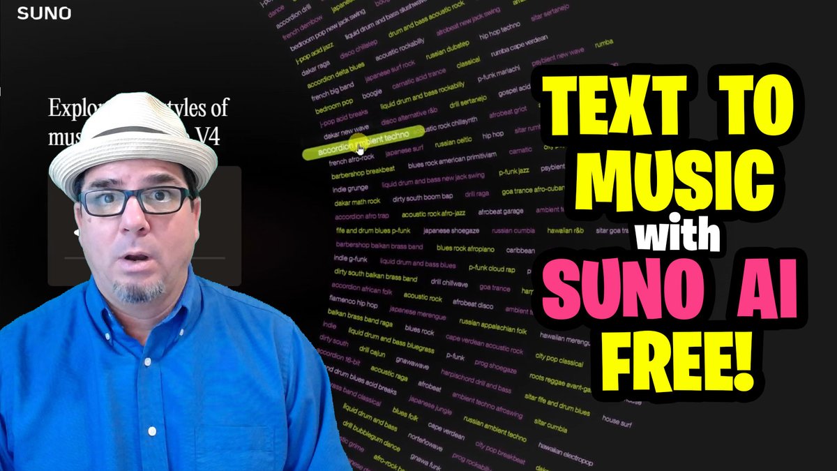 How to Create Music with AI Free | Suno youtu.be/rZ5X0yhlEmo?si… #AI #Suno #SunoAI 🎸🎹🎵