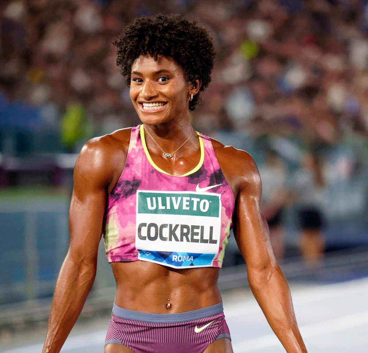 TrackGazette's tweet photo. Anna Cockrell 🇺🇸 opened up her season over 400mH at the LSU Invitational, winning in a time of 53.84s!

Michelle Smith (Georgia) 🇻🇮 was 2nd in 54.62s, while Milan Young finished 3rd in 56.44s. https://t.co/yaGKp2yK92