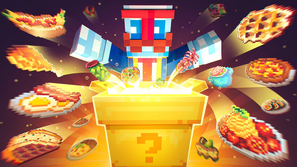 Check out this keyart by me!💫
Always a pleasure to cooperate with <a href="/DrBerryMC/">Christopher Collazo</a>!
#minecraft #blockbench