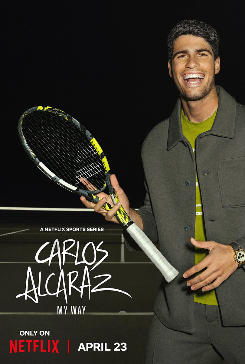 HildeStroobant's tweet image. 👇🏼🎾🤩 #Docu #CarlosAlcaraz