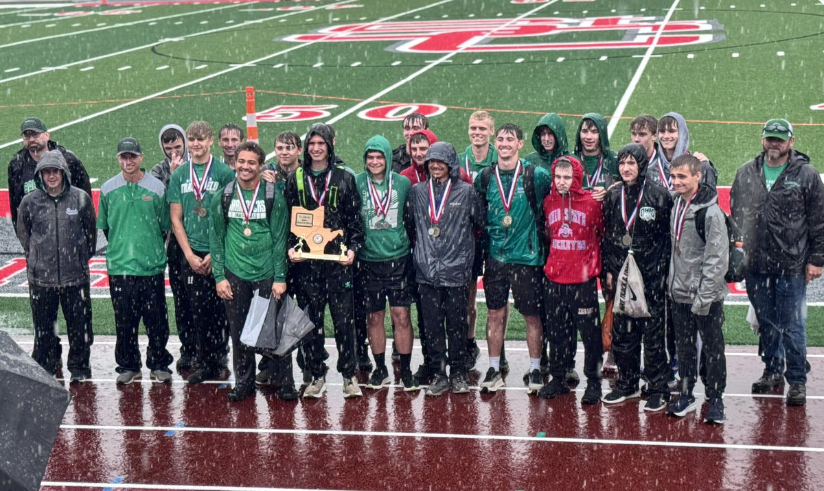 For the first time since 2000…the Boys Track &amp; Field team are OVAC Champions. ☘️🏆