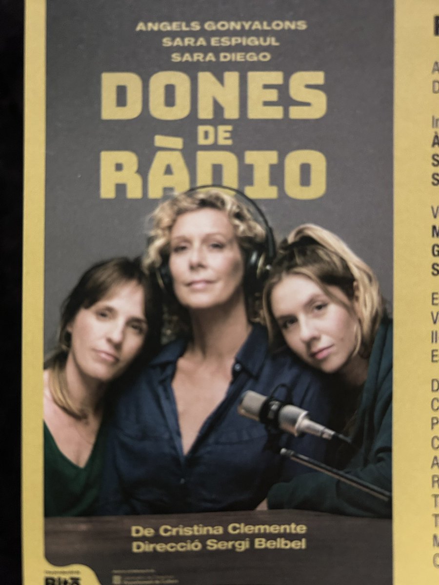 Antoni Serrano (@a_s_e_r_r_a_n_o) on Twitter photo #dones_de_ràdio una obra de teatre a <a href="/lavillarroel69/">La Villarroel</a> que val molt la pena. Humor, tacte i veritats a dojo sobre una realitat sovint massa poc vista i massa crua. Val molt la pena! #dones_de_ràdio una obra de teatre a <a href="/lavillarroel69/">La Villarroel</a> que val molt la pena. Humor, tacte i veritats a dojo sobre una realitat sovint massa poc vista i massa crua. Val molt la pena!
