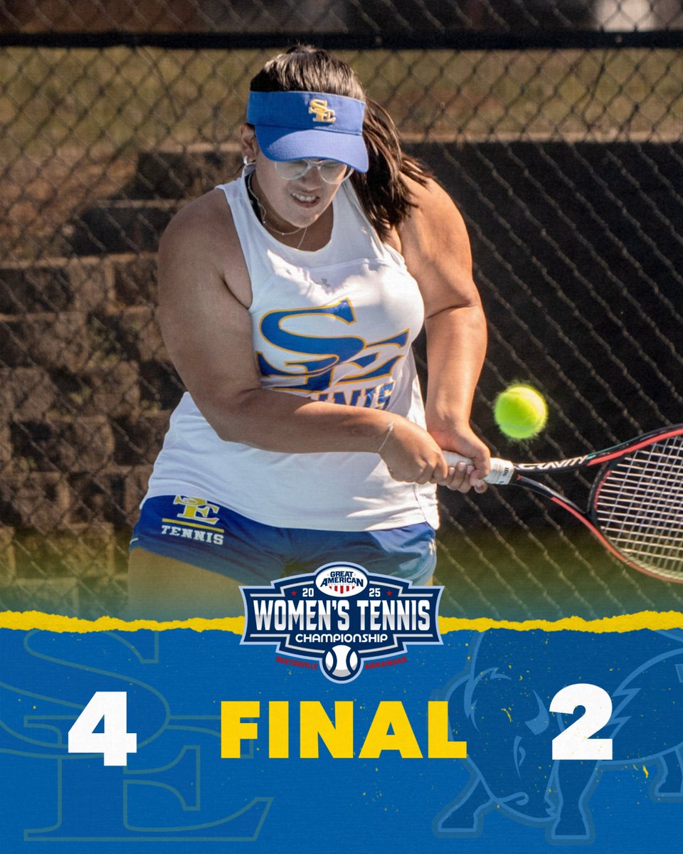 Southeastern Athletics (@gosoutheastern) on Twitter photo Championship Bound‼️
Southeastern defeats Harding in the semifinals of the GAC Tournament to punch its ticket to the finals on Sunday against No. 1 seed Southern Arkansas!
<a href="/SavageStormMWT/">Savage Storm Tennis</a> l #GoSoutheastern l #TakeCover Championship Bound‼️
Southeastern defeats Harding in the semifinals of the GAC Tournament to punch its ticket to the finals on Sunday against No. 1 seed Southern Arkansas!
<a href="/SavageStormMWT/">Savage Storm Tennis</a> l #GoSoutheastern l #TakeCover