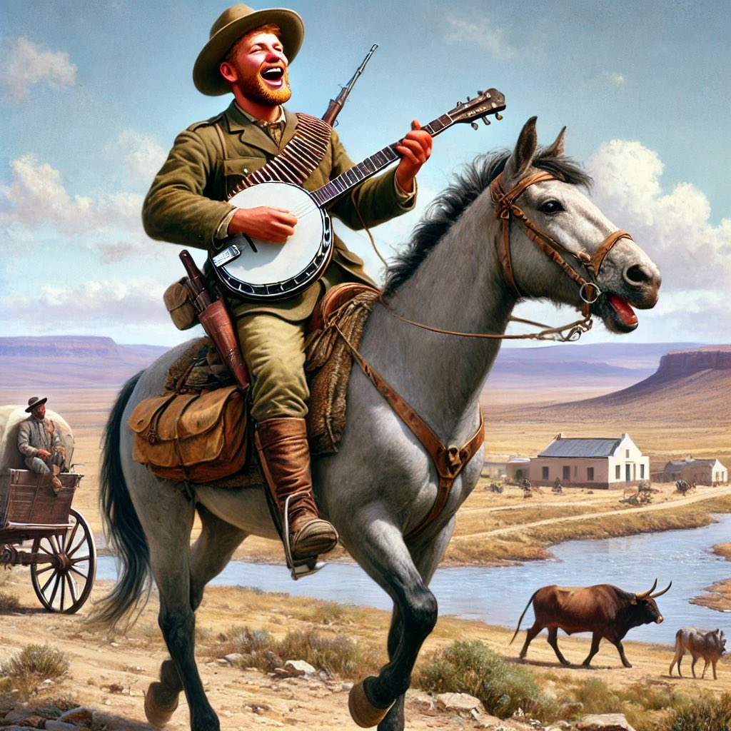 Orania’s rising; Afrikaners strong,
Defying red berets’ empty song.
Through faith in Christ, our resolve is tight,
Marching to freedom, we resist with might. #Orania #JollyWarriors