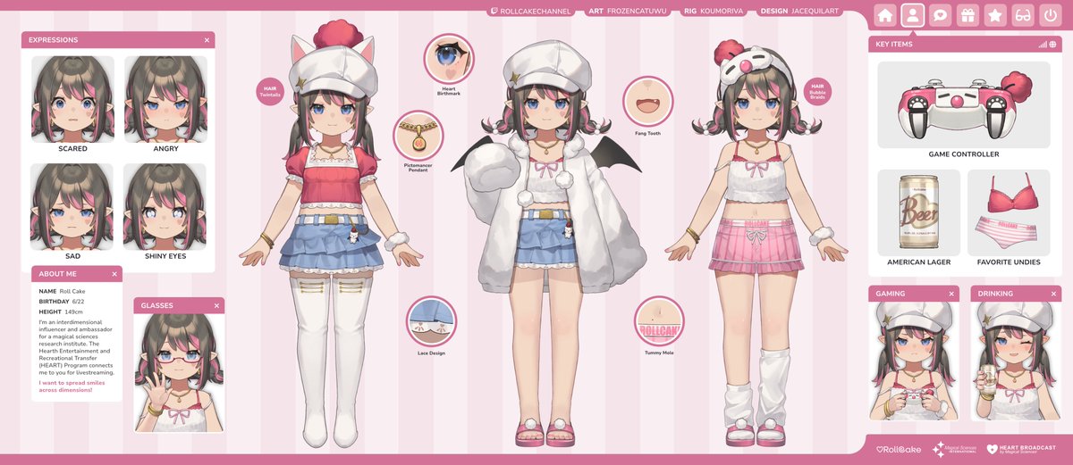 rollcakechannel's tweet image. let’s get comfy~ i’m roll cake, but you can call me rollie! ⸜(๑˃ ᵕ ˂ )⸝♡
✦ i'm a variety vtuber on twitch with a focus on gaming, chatting, and asmr
✦ my fan marks are 🍥✨
✦ my goal is to spread smiles across dimensions
thank you for supporting my streaming activities!