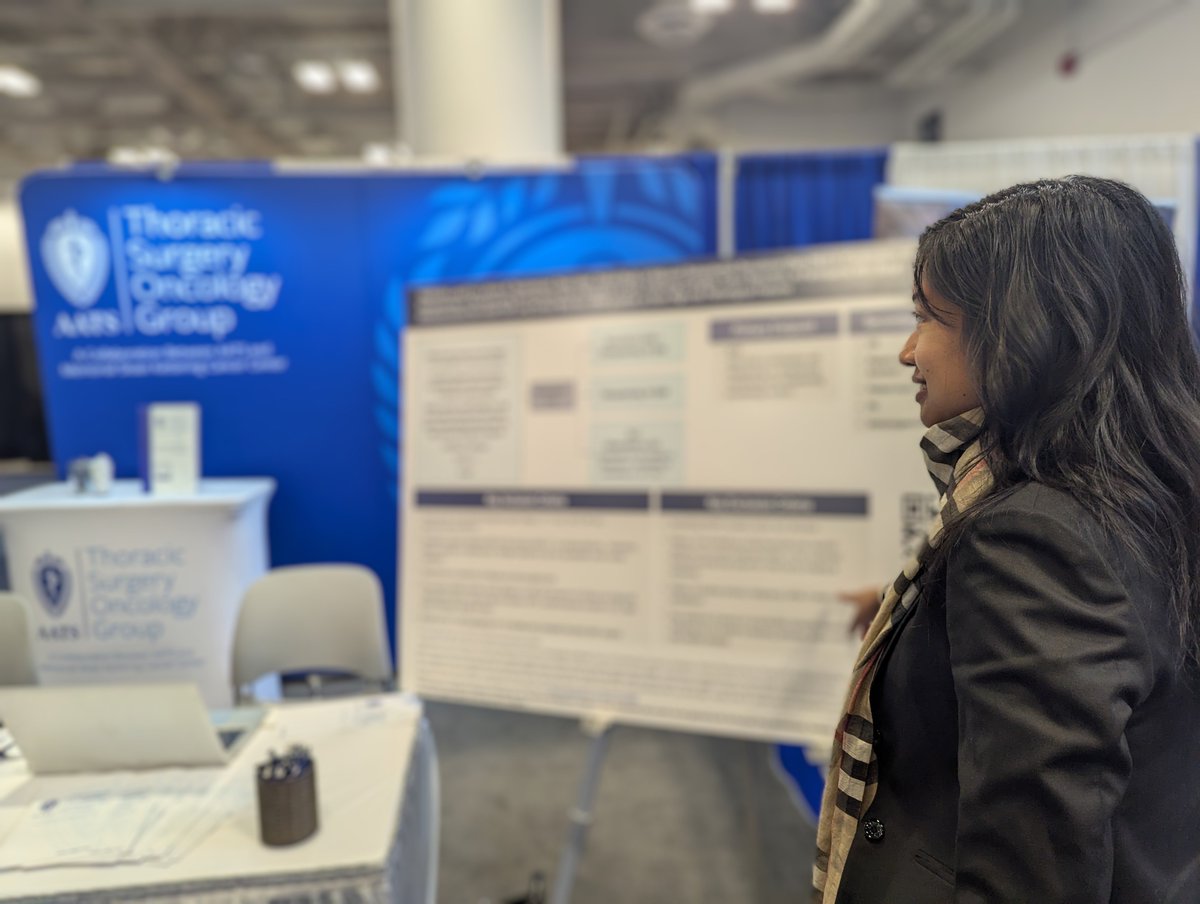 TSOG_ClinTrials's tweet image. We've had a lot of interest in the latest TSOG-supported trial, TROPION-Lung12. If you're interested in participating or finding out more, come see us at the TSOG Booth at #AATS2025. Not in town? You can email information.center@astrazeneca.com or Maria at singhm1@mskcc.org.