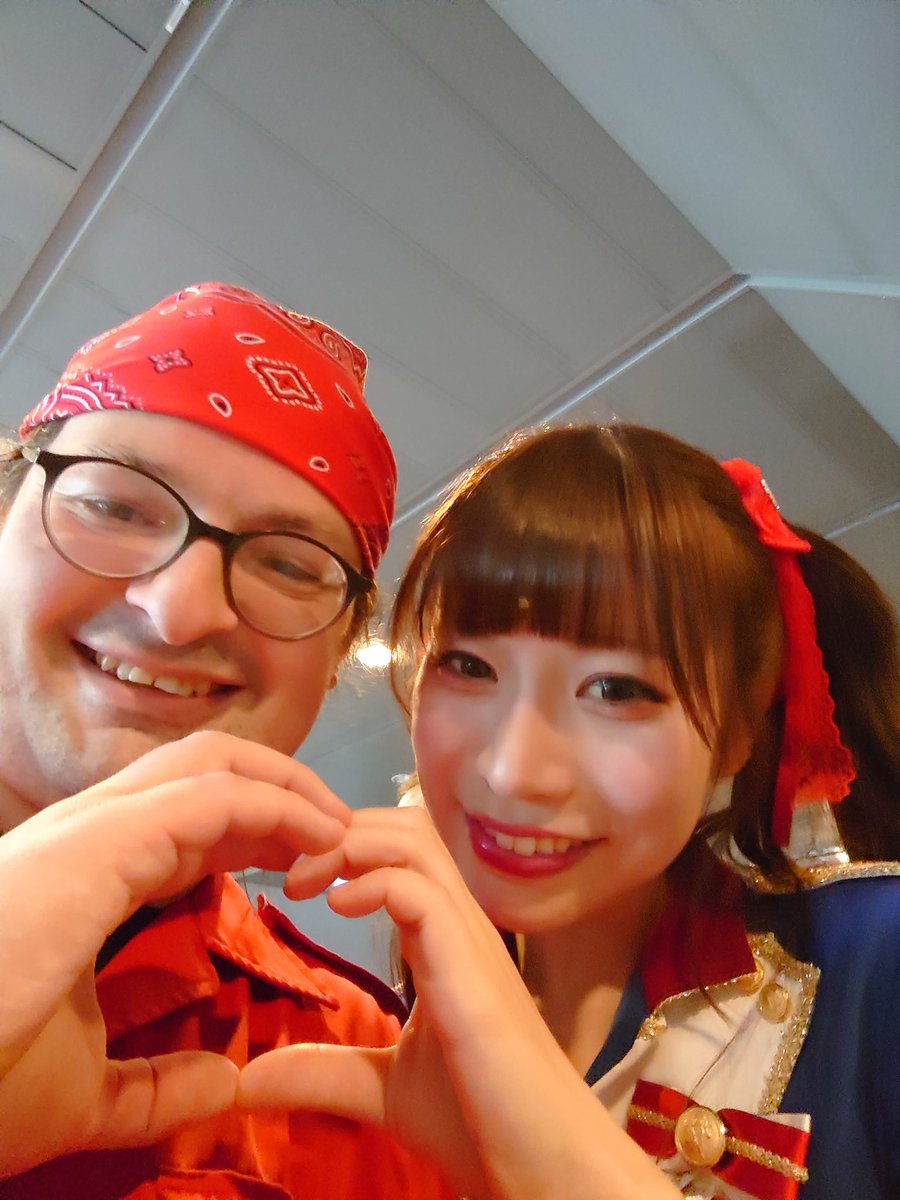 この週末Reims(ランス)に名古屋アイドルdelaが来た。ライブは楽しかった！