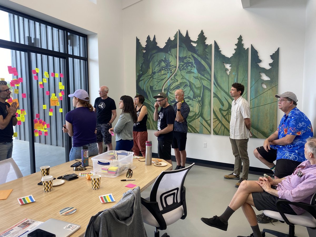 Bicycle Colorado ED Pete Piccolo was at Southwest Arbor Fest in #GrandJunction with the Grand Valley Streets Alliance (GVSA).

He also led a strategy session with GVSA as part of our ongoing support for local nonprofits, helping them build capacity &amp; expand their impact.