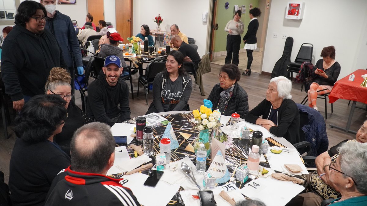 SBSSla's tweet image. We had a wonderful day at SBSS with volunteers from Armanino, who spent time with our seniors sharing stories, talking about life and aging, and building real connections.
Everyone left with smiles and full hearts. Thank you for your time, kindness, and meaningful conversations!