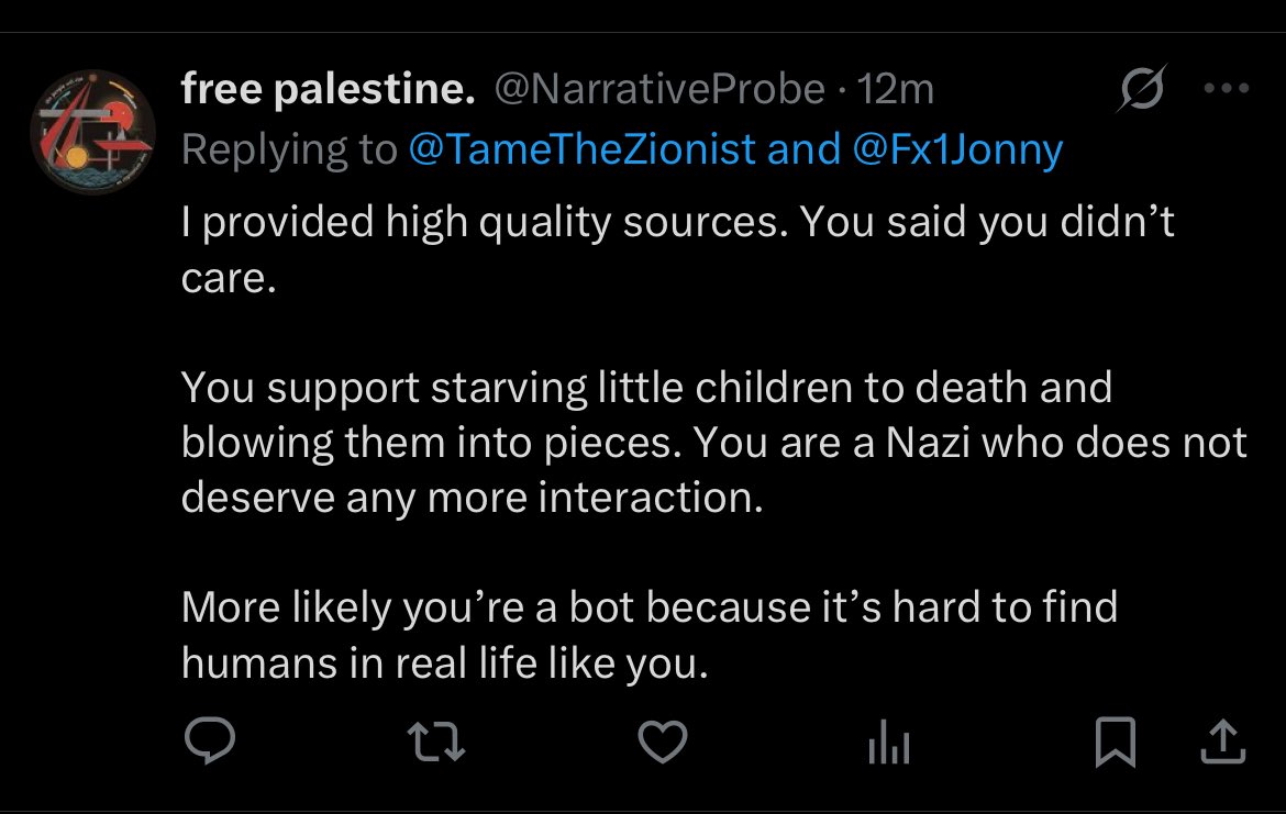 I got blocked. But in case I’m still being trolled by fuckface below. 

I had such a nice response for you. But you don’t want to hear the truth. Get fucked the lot of you.