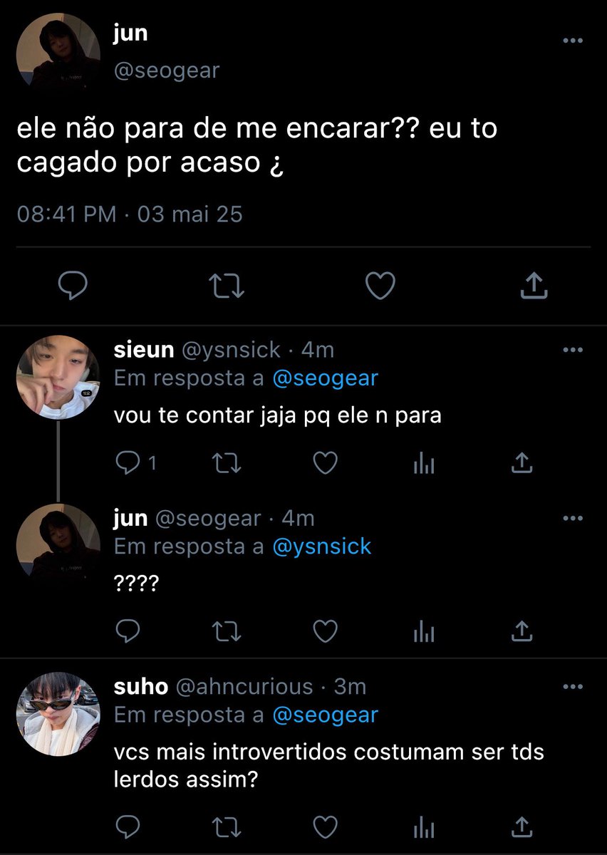 sunwooriz's tweet photo. feel complete | #gotae au

Onde após um conflito repentino, Go Hyuntak vê-se curioso sobre Seo Juntae, o garoto reservado da sala ao lado. Enquanto Juntae não entende o porquê Tak continua atormentando seu dia a dia, com aqueles olhos indiscretos que faziam seu estômago revirar. https://t.co/Fk4Etz78eB