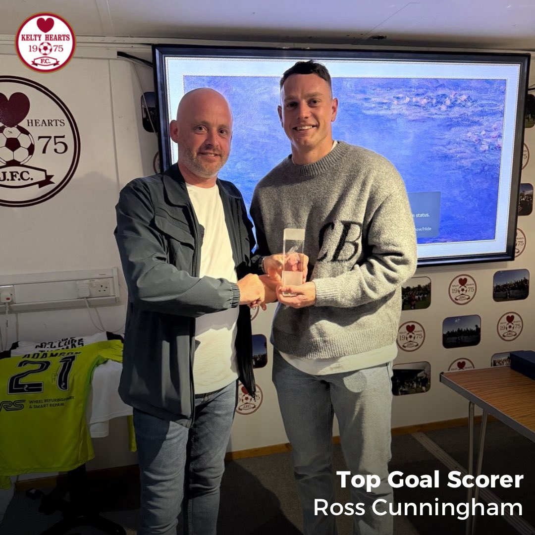 KeltyHeartsFC's tweet image. 🏆 Top Goal Scorer 🏆

#RossCunningham | #KeltyHearts