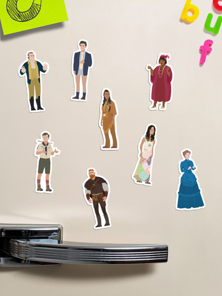 People seemed to like my Ghosts mug so I did one of the Ghosts US cast!

BBC Ghosts here redbubble.com/i/mug/Ghosts...

CBS Ghosts here redbubble.com/i/mug/CBS-Gh...

My shop also has stickers + magnets of the individual characters if you want Sass judging you from your fridge door etc