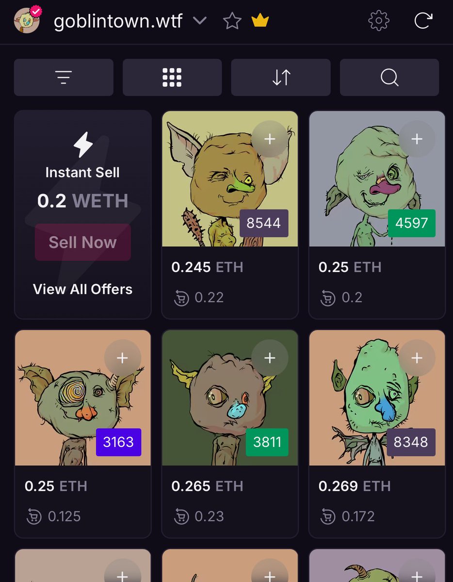 0xtror's tweet image. Grabbed another one
Thin floor #goblintown 🚨