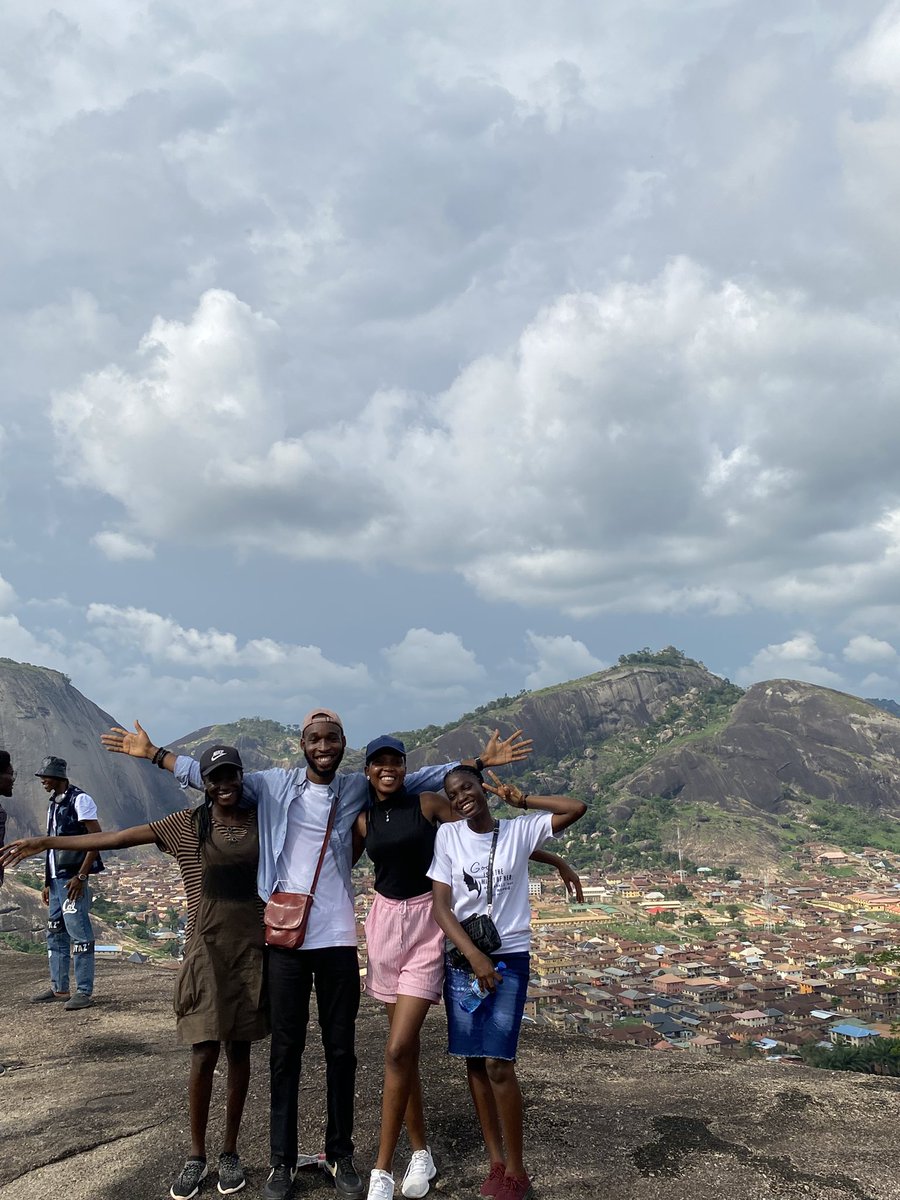 I visited And Climbed Idanre Hill for the second time and boy, It was an experience.

Loved it💙