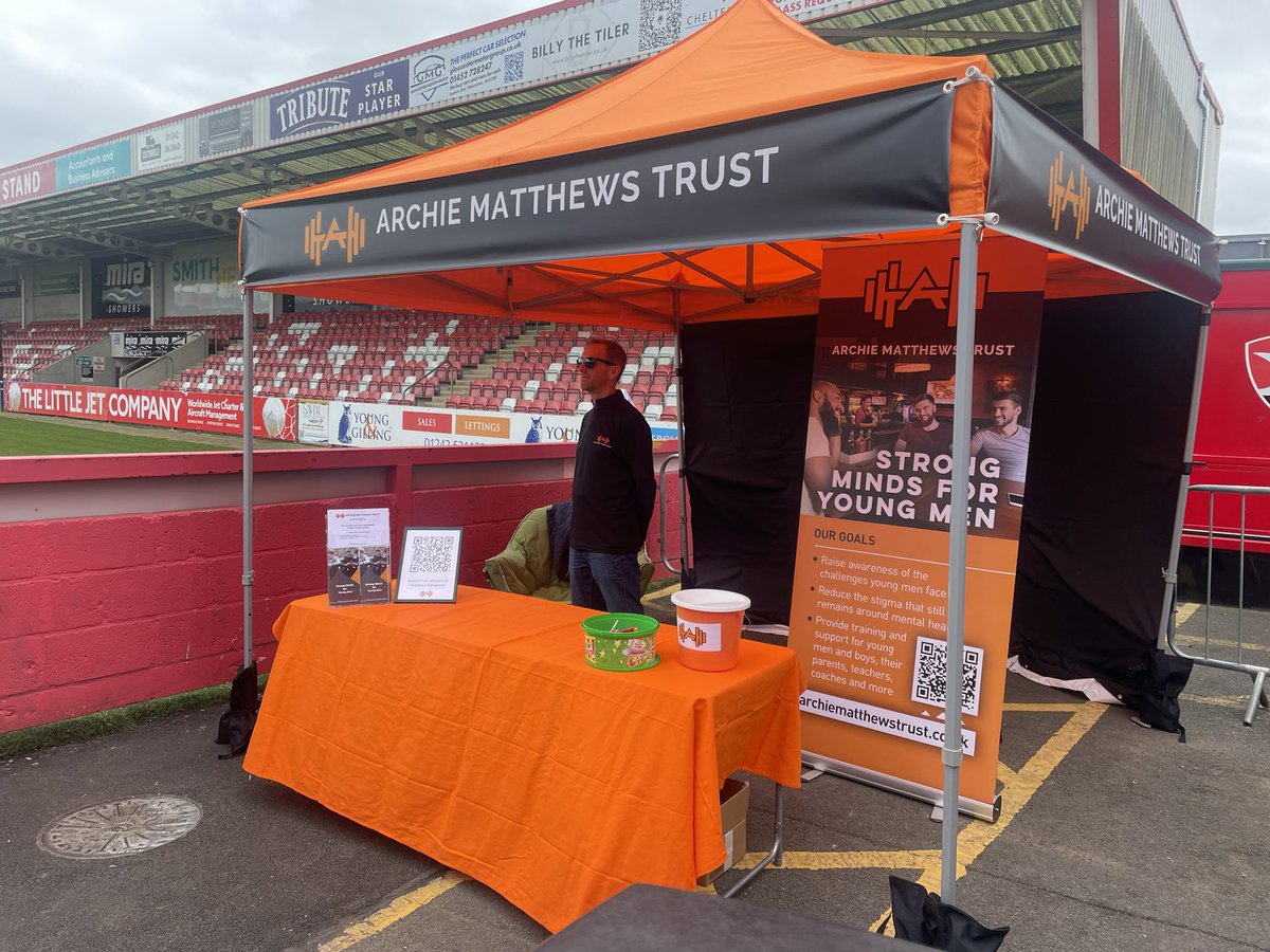 Tim Stokes (@tpstokes) on Twitter photo Great day supporting the Archie Matthews Trust at the <a href="/CheltYFL/">Cheltenham Youth League</a> Finals day. Lots of good conversations, fundraising and raising awareness. Congrats to all teams that participated and thanks to the league for hosting. Lots of connections made to support our clubs & players Great day supporting the Archie Matthews Trust at the <a href="/CheltYFL/">Cheltenham Youth League</a> Finals day. Lots of good conversations, fundraising and raising awareness. Congrats to all teams that participated and thanks to the league for hosting. Lots of connections made to support our clubs & players