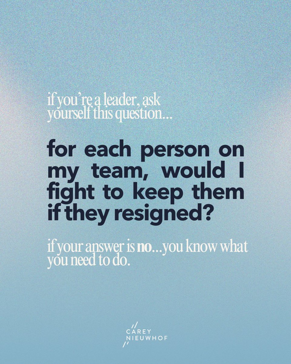 How would you answer this question for every person on your team?