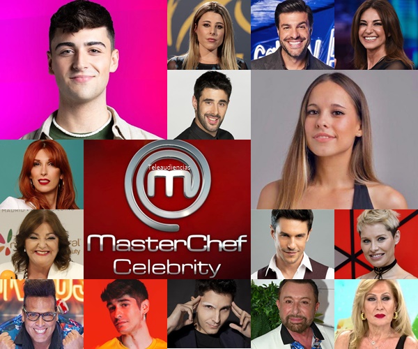 CASTING FINAL DE 'MASTERCHEF CELEBRITY': Alejo Sauras, Charo Reina, David Amor, Jorge Luengo, Jose Manuel Parada, Juanjo Bona, Mariló Montero, Masi Rodríguez, Miguel Torres, Necko Vidal, Rosa Benito, Soraya Arnelas, Torito, Valeria Ros y Valeria Vegas.