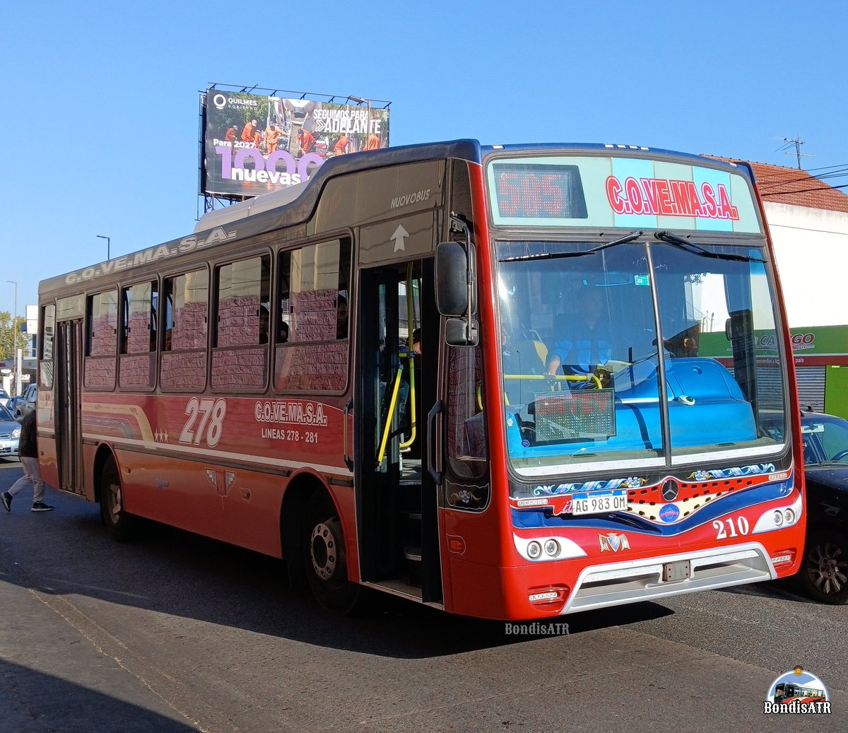 BondisATR's tweet photo. #Linea585: Interno 210.
#MB OF 1621 L SB #Nuovobus Cittá https://t.co/v68Li6nfO6