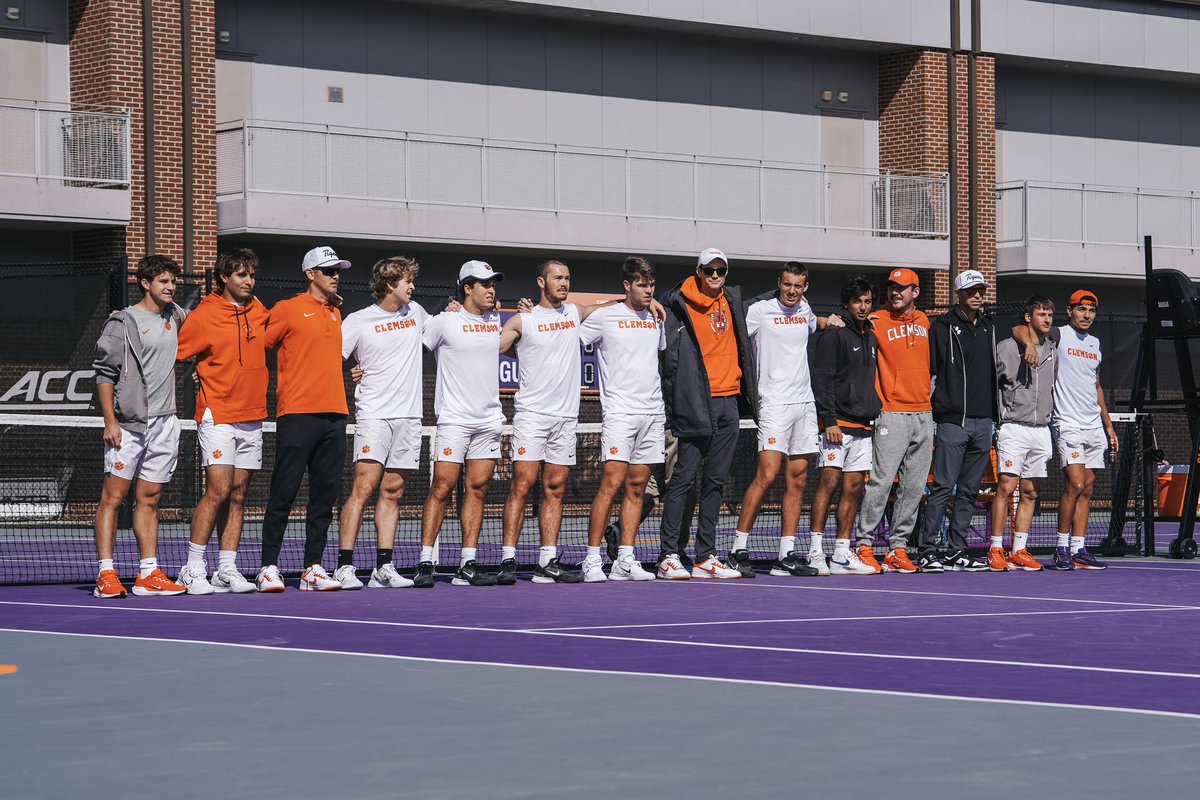 ClemsonMTennis's tweet image. Proud of this group and everything they have accomplished in a historic season for the program 🐅