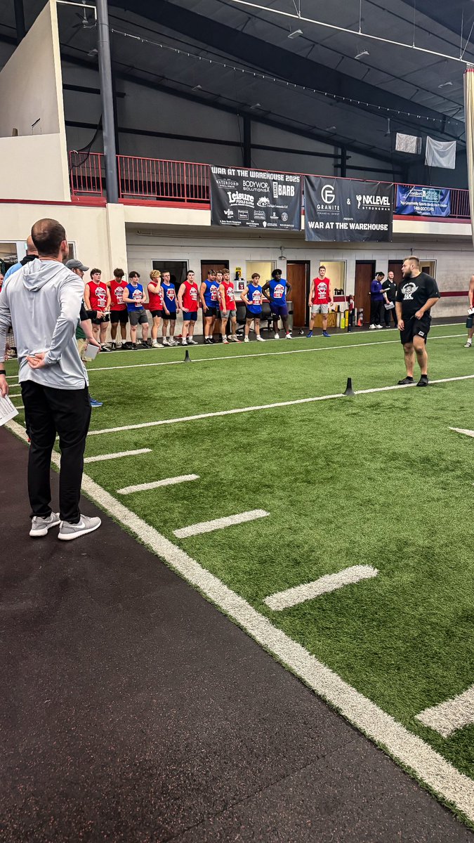 Coach Smith (@coachbrsmith1) on Twitter photo Great time today at the WFCA combine, a lot of great athletes!
<a href="/CoachJBRob/">Jack Robinson</a>
<a href="/UWOFootball/">UW-Oshkosh Football</a>
<a href="/wifca/">WiFCA</a>
<a href="/NXLevel_1/">NX Level Athletics</a> Great time today at the WFCA combine, a lot of great athletes!
<a href="/CoachJBRob/">Jack Robinson</a>
<a href="/UWOFootball/">UW-Oshkosh Football</a>
<a href="/wifca/">WiFCA</a>
<a href="/NXLevel_1/">NX Level Athletics</a>
