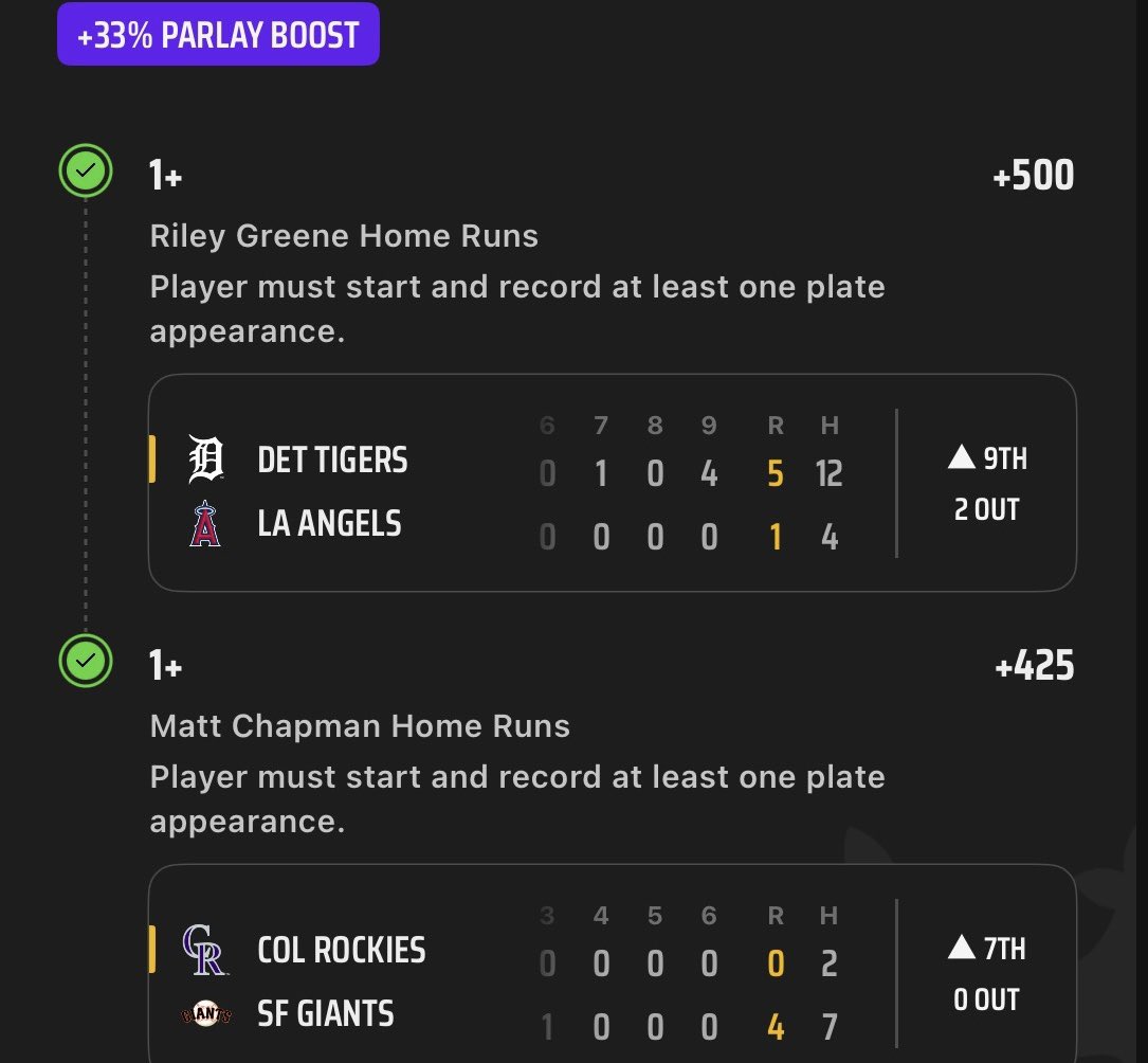 AWarriorBets's tweet photo. Some of our W’s from yesterday 

#DraftKings #WarriorBets⚔️ https://t.co/wAgDcCGDEa