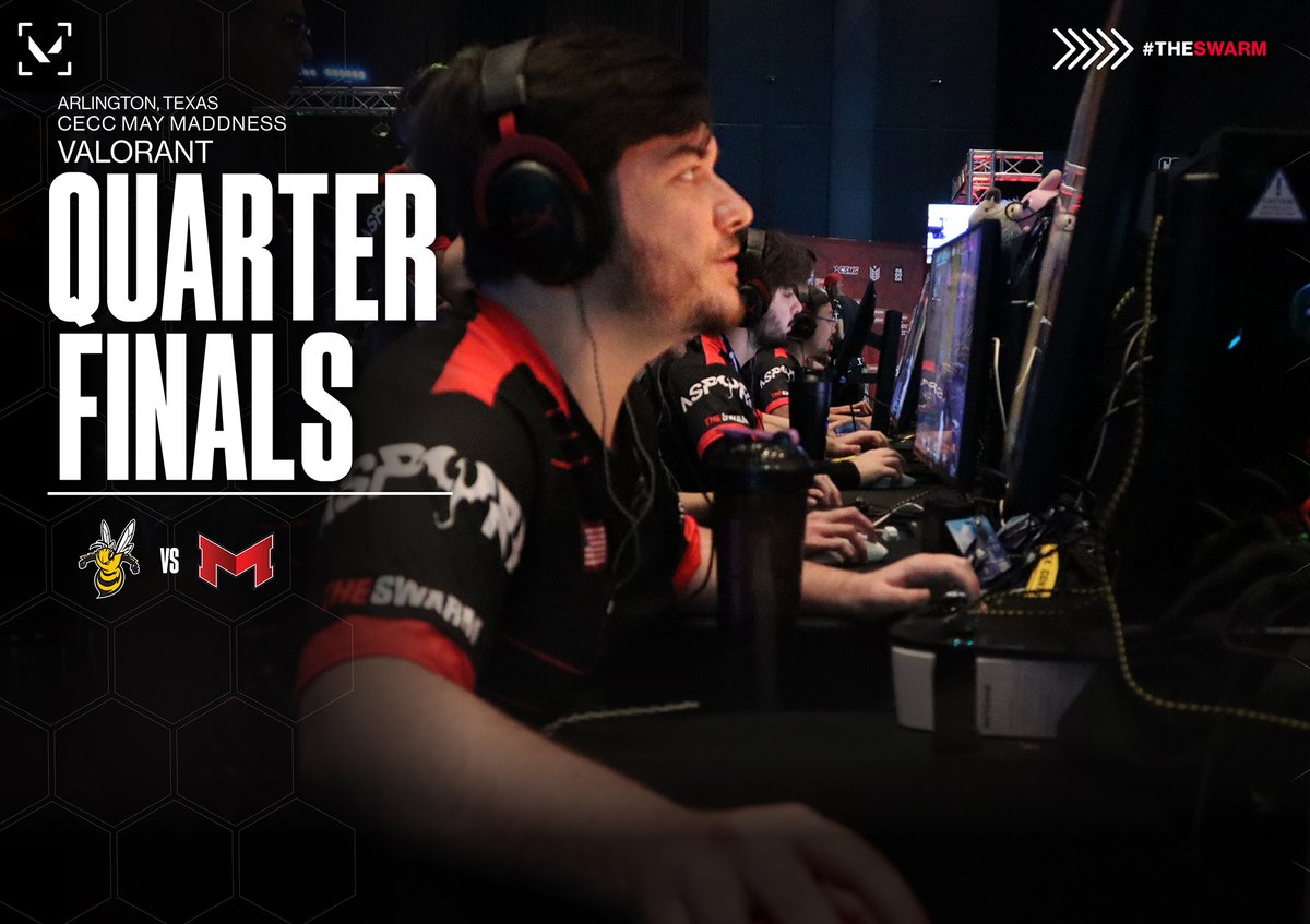 #CECCMayMadness continues on 🤠

Next up is #SwarmVAL vs. <a href="/MaryvilleGG/">Maryville Esports</a>!