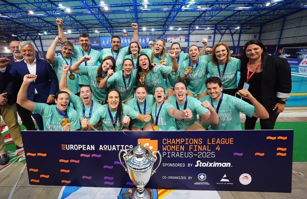 Les nostres CAMPIONES de la Champions arriben demà a les 10:50h a l’aeroport de Barcelona amb la Copa d’Europa!!!!!!!!!  🏆🏆🏆🏆