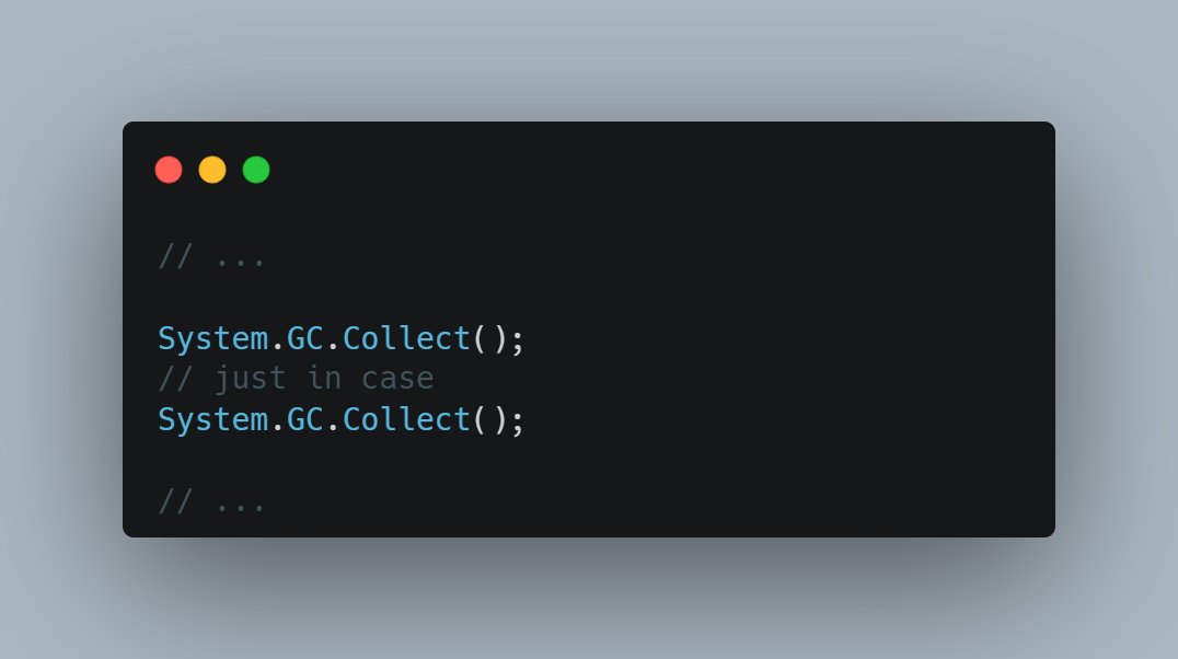 badcop_'s tweet image. one time i saw this in a c# codebase at a job
