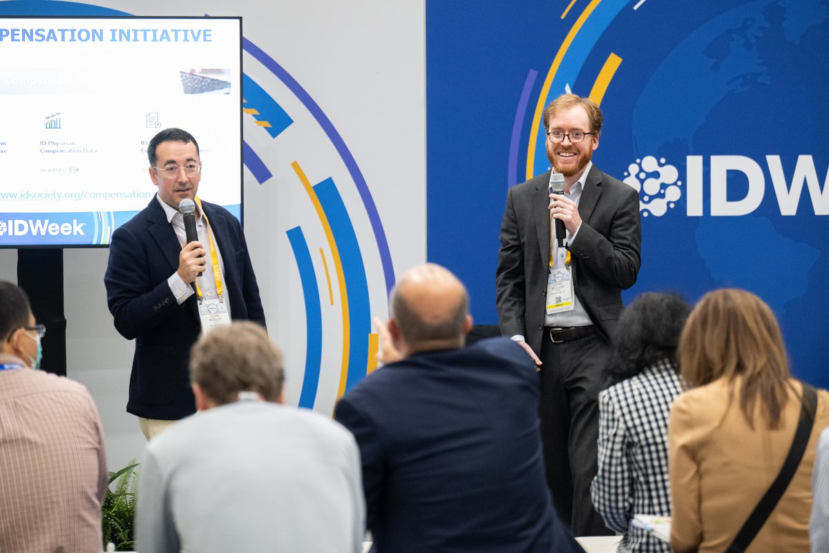 The Global and BugHub Stages are accepting applications! IDWeek is looking for presentations that touch on individual and collective experiences of working in ID. In-person attendance is required to present.

Presentation suggestions are due June 25: abstractscorecard.com/cfp/submit/log…