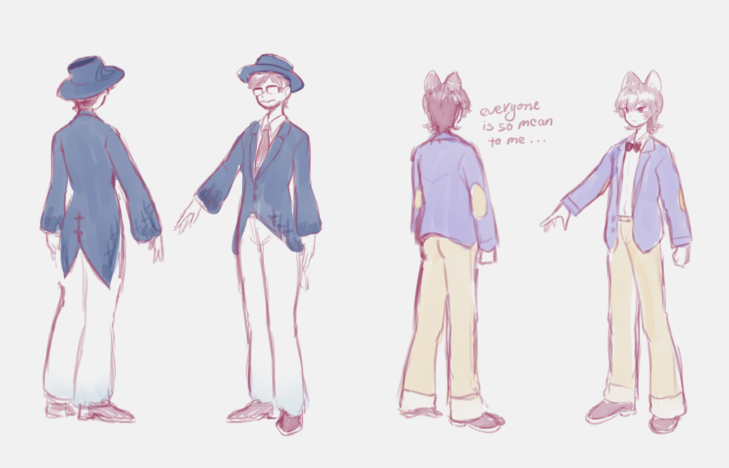 Thank u everyone who came by my stream to hang out today!! It was really fun and low key exhausting LOOOL
I did some outfit concepts for fun today on stream!! (You can see the exact moment where I started giving up on designing). Hope everyone had fun!