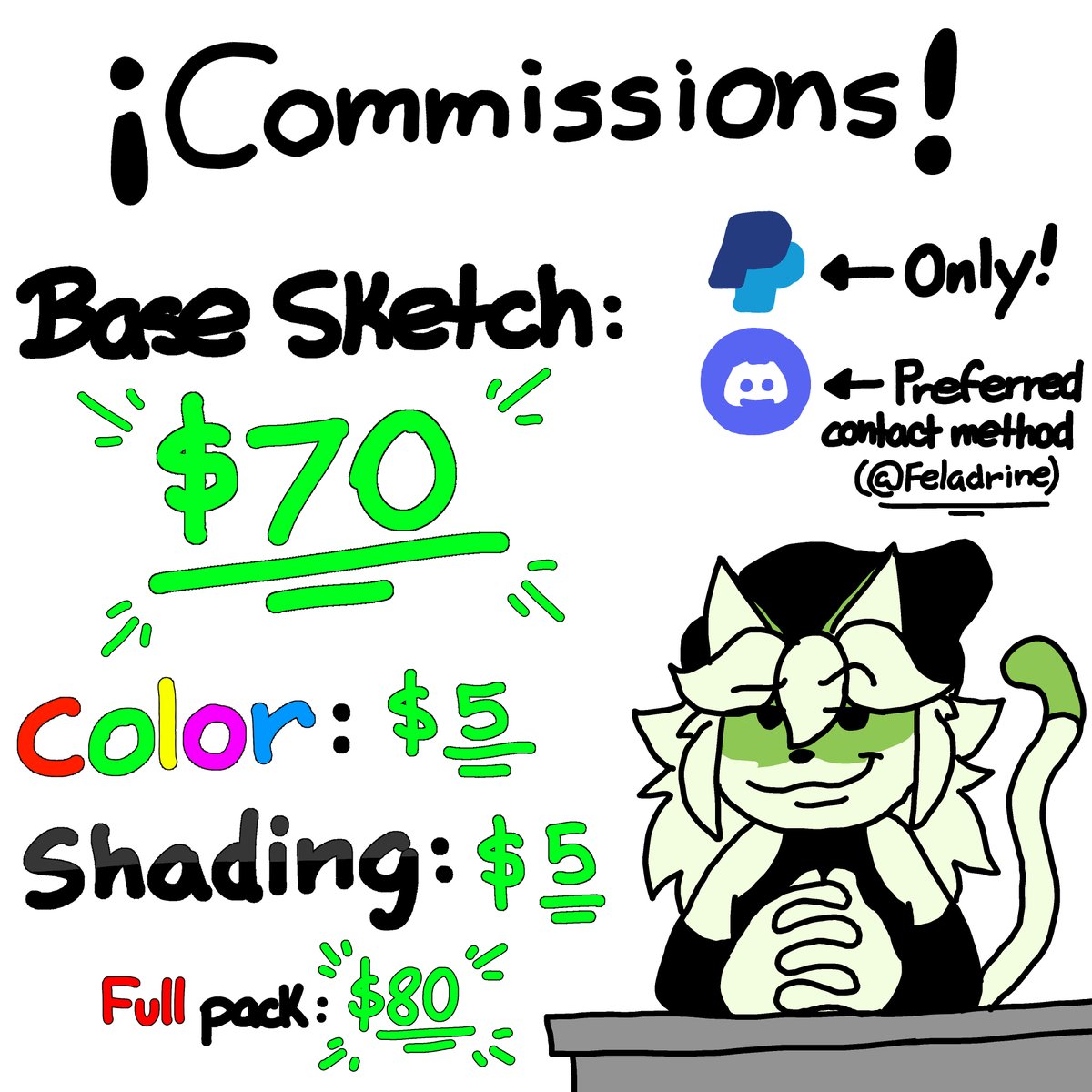 > | UPDATED COMMISSION INFO | <

ADDITIONAL INFO BELOW.