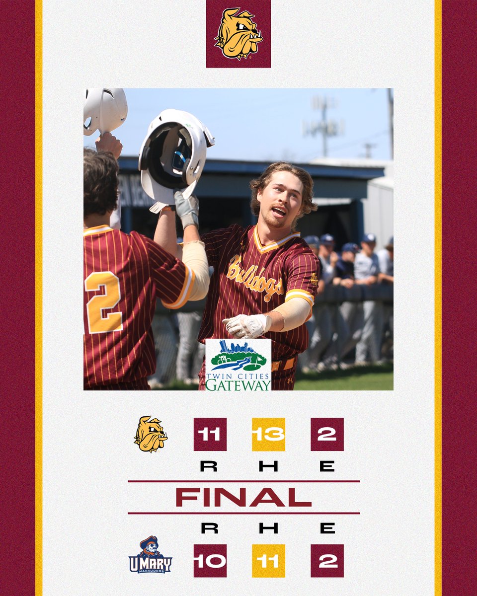 Bulldogs 🔛🔝

UMD vs. UM | #BulldogCountry ⚾️