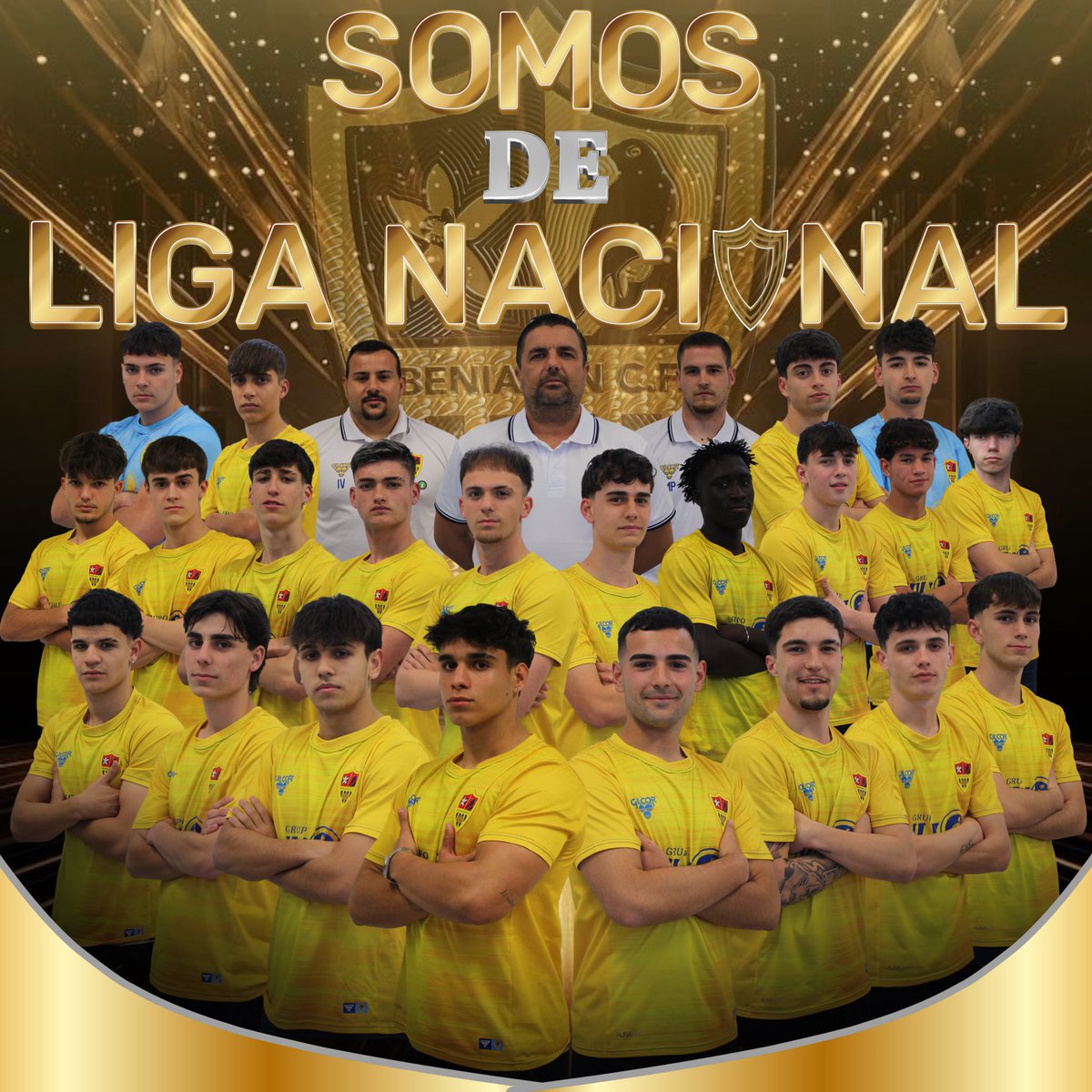 //ASCENSO A LIGA NACIONAL//

🤩¡Nuestro Juvenil Autonómica lo ha conseguido!🤩

Tras una temporada llena de entrega, sacrificio y corazón, un año después volvemos a Liga Nacional🥹

¡Gracias por devolver a este club donde se merece!💛🖤

VAMOOOSSSSSSS🟡⚫️🟡⚫️

#beiajanlate