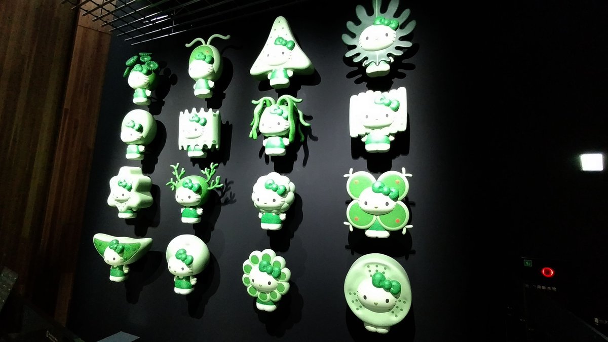 アクリルキーホルダー ハローキティ 新品 大阪関西万博 日本館 ハロー