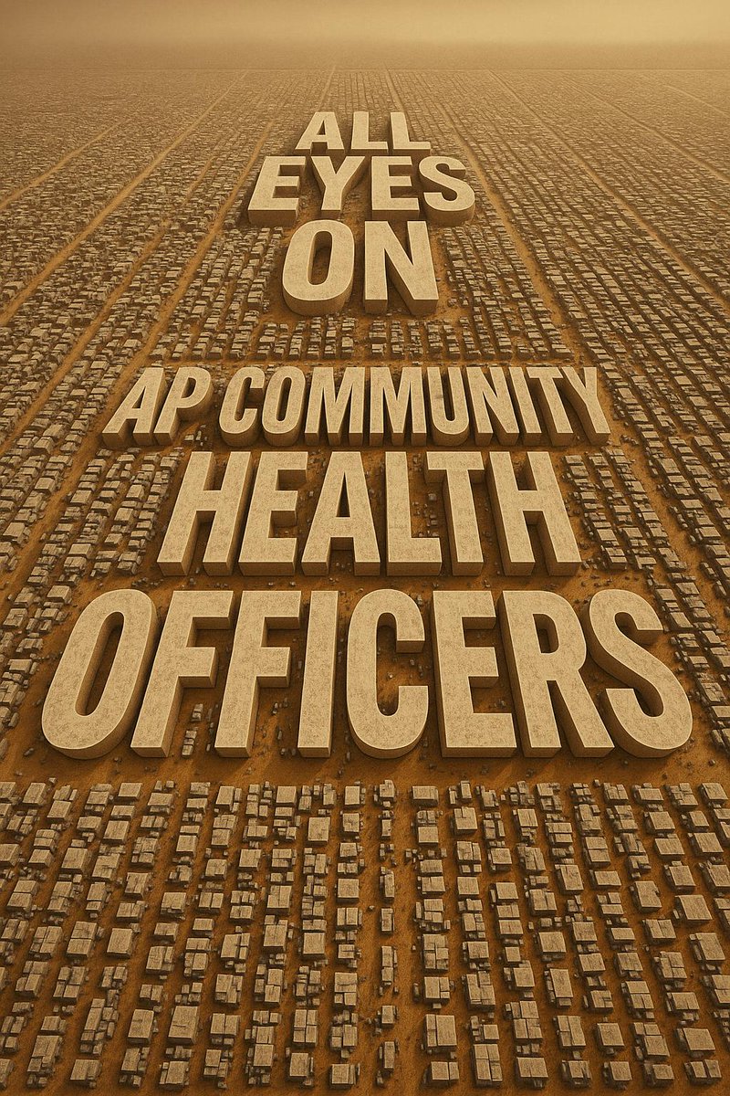 #SAVE AP CHOs
AYUSHMAN AROGYA MANDHIR CPHC CONCEPT DEAD IN ANDHRA PRADESH.
ALL 10032 COMMUNITY HEALTH OFFICERS ON ROAD FOR THEIR RIGHTS