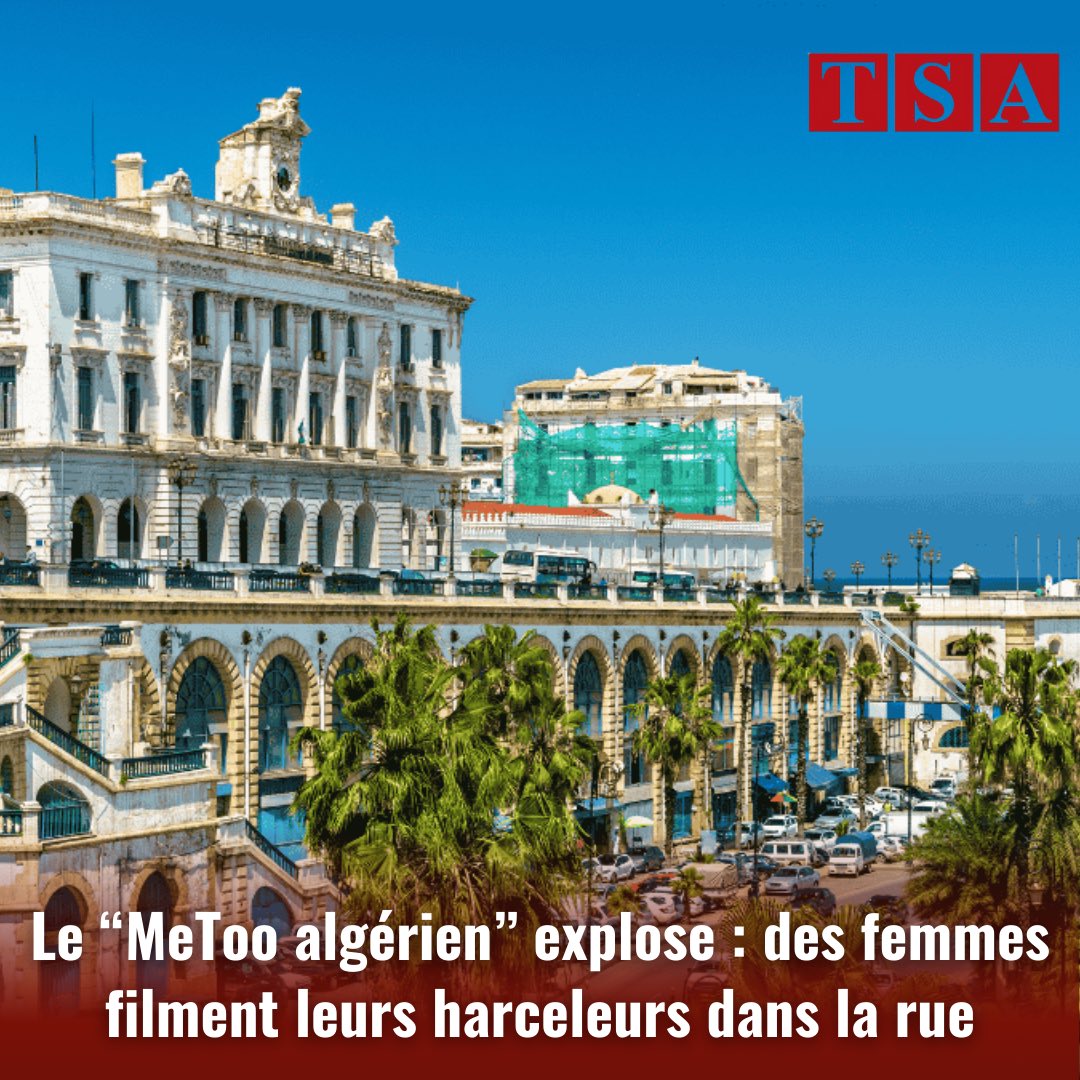 Des centaines de femmes ont décidé de filmer leurs harceleurs et publier les images sur les réseaux sociaux avec le hashtag « #لا_للتحرش_في_الجزائر », soit « Non au harcèlement en Algérie ».
➡️L’article complet dans le premier commentaire